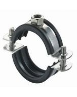MAPA 5/8' Stainless Steel Pipe Clamp with Rubber Grommet